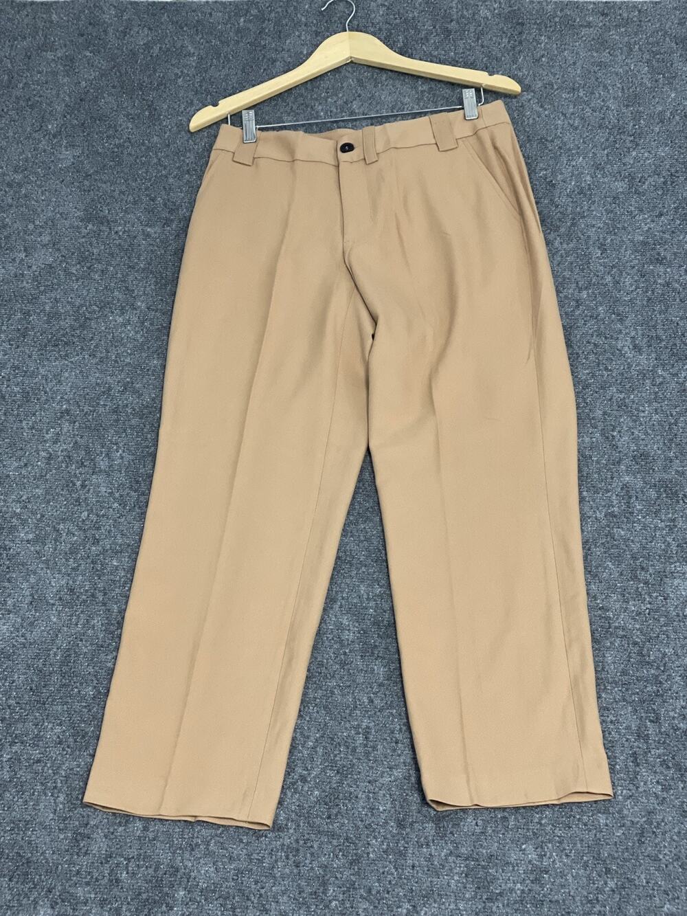 Adolfo Dominguez Pants Womens 6 Bloomer Oversized Loose Beige EU:40 N274